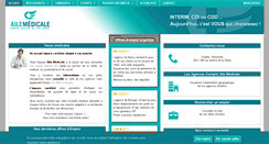 Desktop Screenshot of aile-medicale.fr